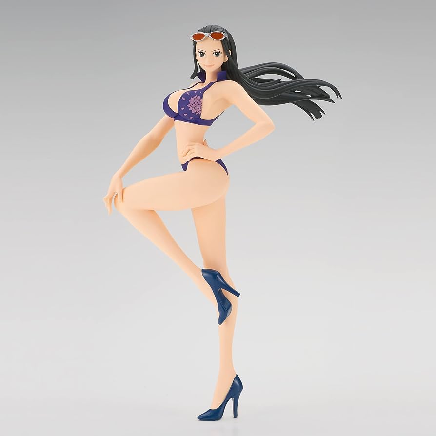 Nico Robin Grandline Girls On Vacation Ver. Purple Figure